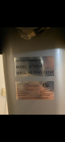 2011 True Fitness XTSXA-0 Elliptical Good Condition Adjustable Resistance - New York, NY