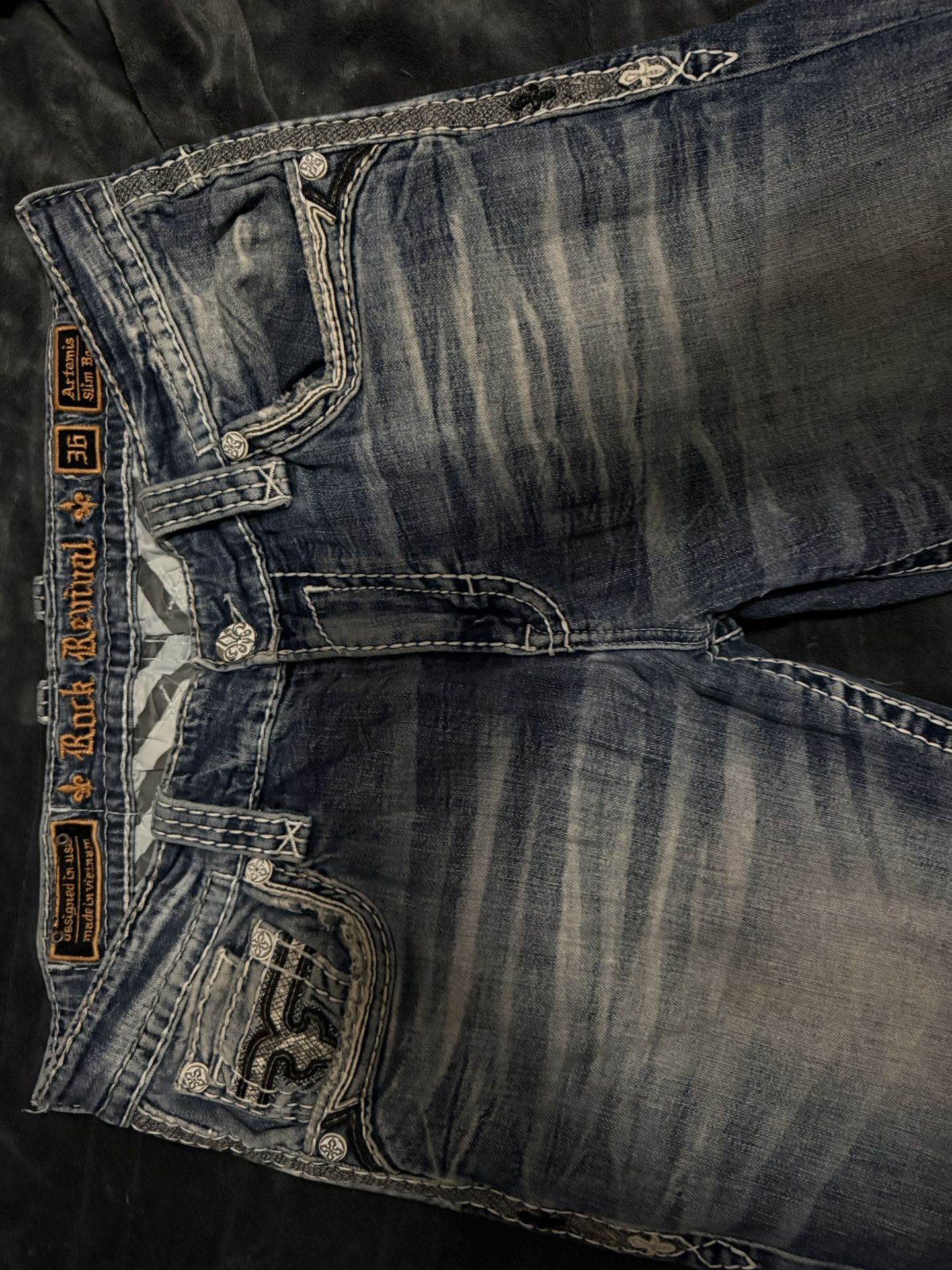 rock revival jeans