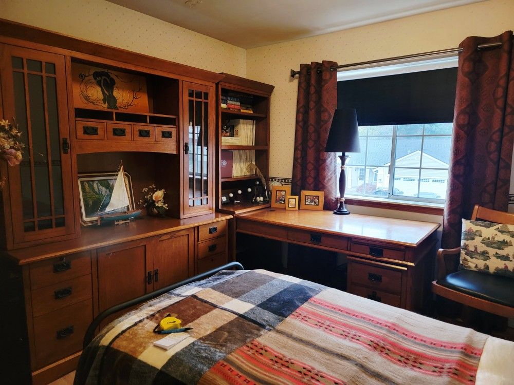Mission Style Home Office