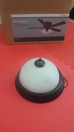 Bowl with lighting fixtures kit