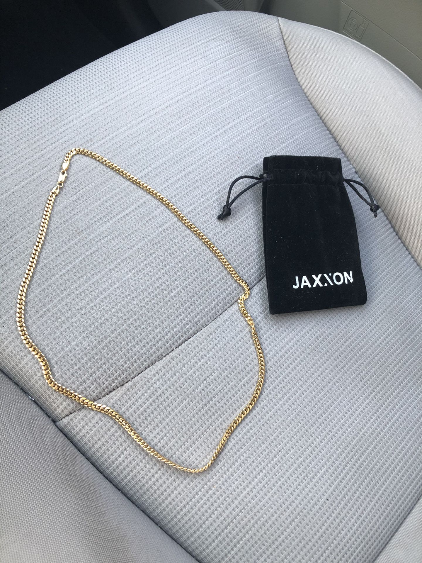 Jaxxon gold chain. 26”