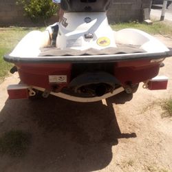 Jet Ski Hull And Trailor