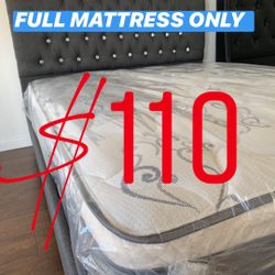 ‼️ LOCATED IN LOS ANGELES ‼️ $20 Delivery Fee ‼️ BRAND NEW PILLOW TOP MATTRESSES💯 COLCHONES NUEVOS PILLOW TOP 💯 Queen $120 ❌ $180 With Box S