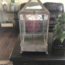 Glass Cage Or Flower Cage