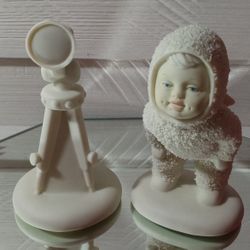 Snowbabies Dept 56 "I See You"  Set Of 2