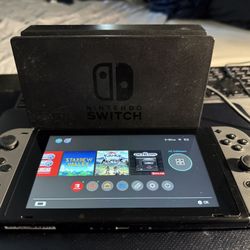 Nintendo Switch With Dock 