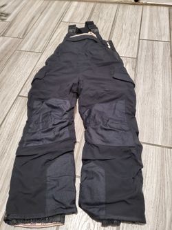 Kids Snow Overalls - Black size 6