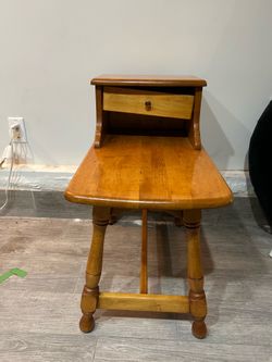Wooden Side Table / Nightstand