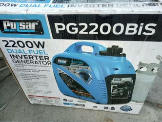 Dual Fuel Inverter Generator 2200w