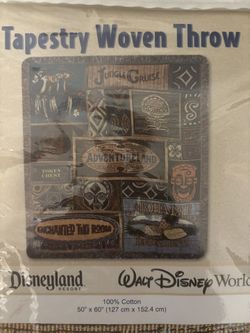 Disney’s Adventureland Tapestry Woven Throw