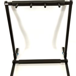 Kuyal Iron Guitar Stand Multi-Guitar Display (3 Guitars) Folding Stand