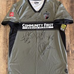 USL San Antonio FC Autographed Soccer Jersey