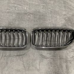 Bmw 6 Series iGrille-Performance Chrome Kidney - Pair BMW OEM 2012-2017