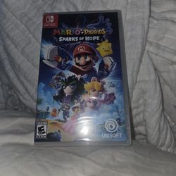 Mario Switch Nintendo Sparks Of Hope Brand New Unopened