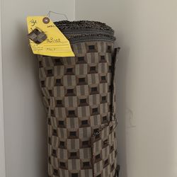 Brown pattern fabric