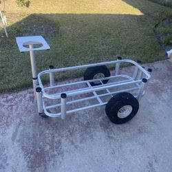 Beach And Pier Fishing Cart