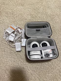 HelloBaby Baby Monitor + Hard Shell Carrying Case