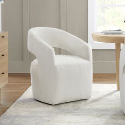Alivia Fabric Rolling Chair