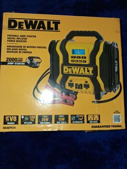 DeWalt portable jump starter