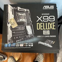Unopened Asus X99 Deluxe