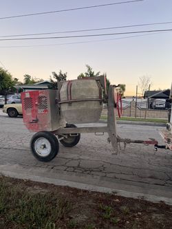 Portable Cement Mixer