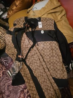 Coach jogging suite and socks brand new never been worn