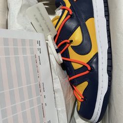 Nike Dunk Low Michigan Off White 