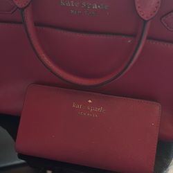 Kate Spade Purse And Wallet $70.00