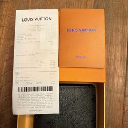 Black LV Wallet