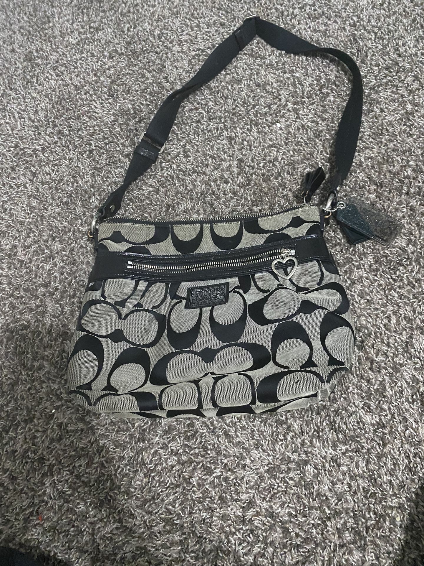 Authentic and Well Kept coach bag/purse 