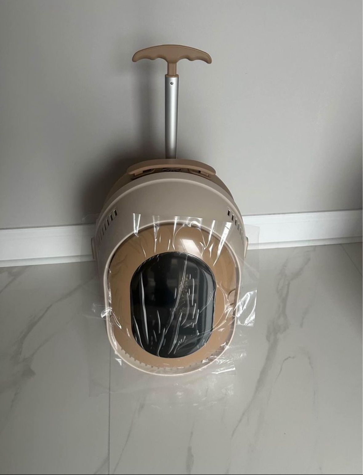 Pet Bag with Ventilation, Cat Backpack Carrier with Soft Lighting and Ventilation System