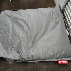2 Beanbag Chairs Gray Fatboy Brand Huge Premium Quality