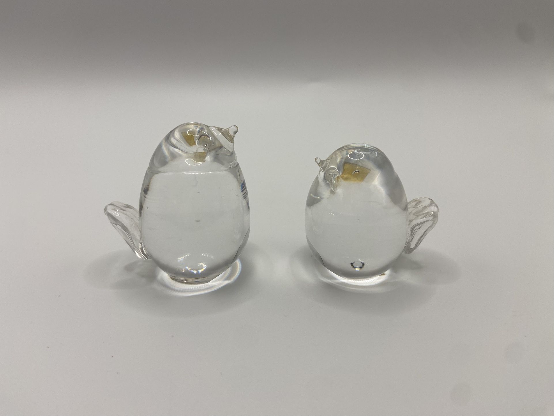 Hadelund Glass Bird Figurines
