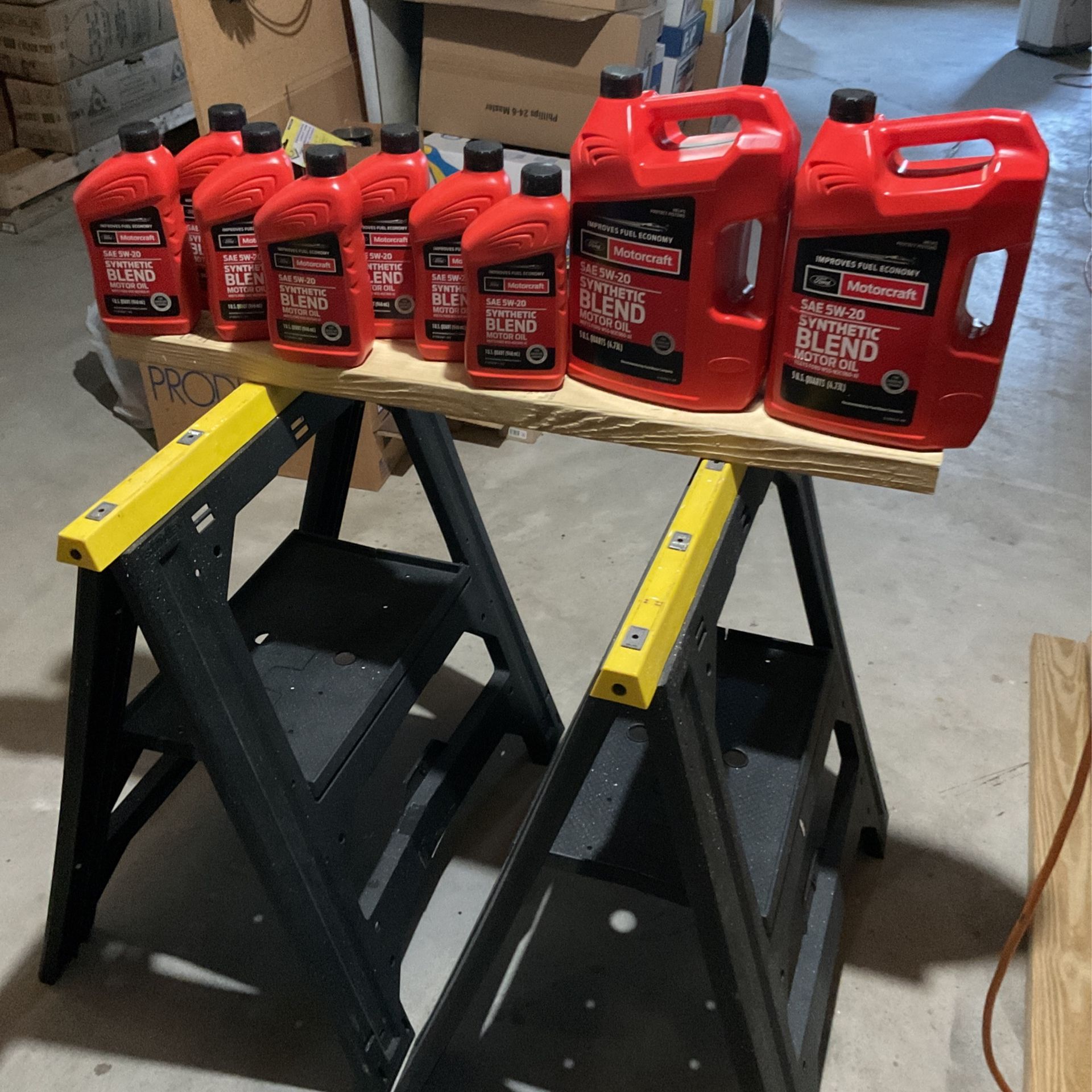 SAE 5-20 Synthetic Blend Oil
