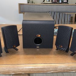 Speaker System Klipsch ProMedia 4.1 THX-Certified Speakers Surround V.2 400 Watt  Firm Price