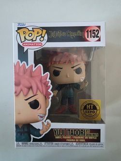 Yuji Itadori with Sukuna Mouth HT Expo 2022 Exclusive Funko Pop