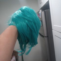 Blue Wig