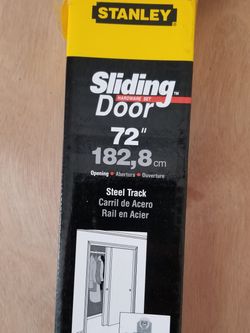 Stanley sliding door hardware set 72"