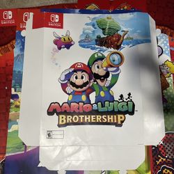 Mario & Luigi Promo Poster