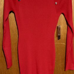 NWT Fitted Red Dress S