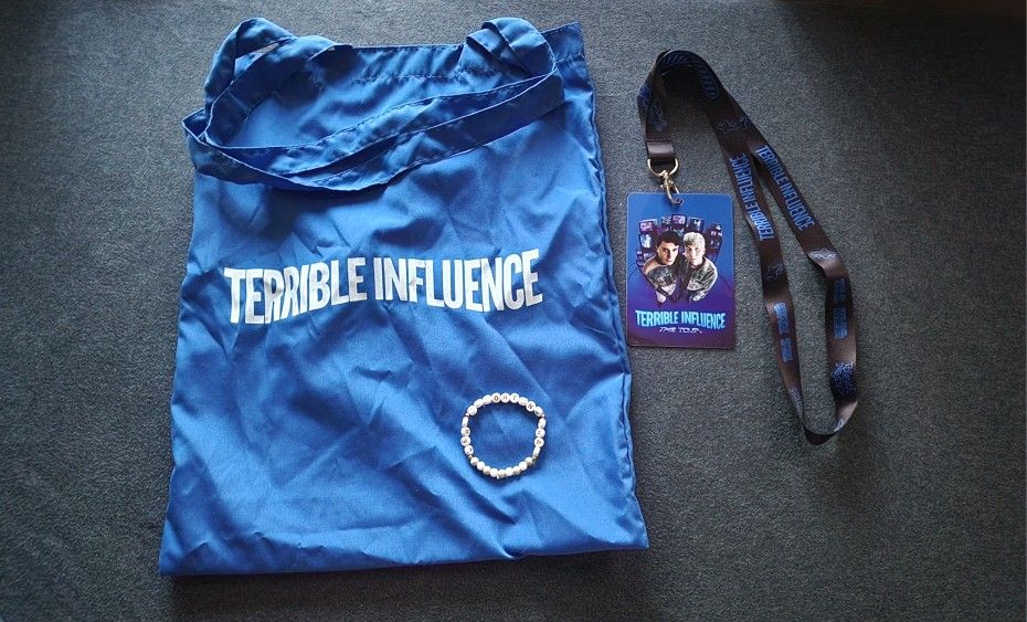 Dan And Phil Terrible Influence Tour Merch