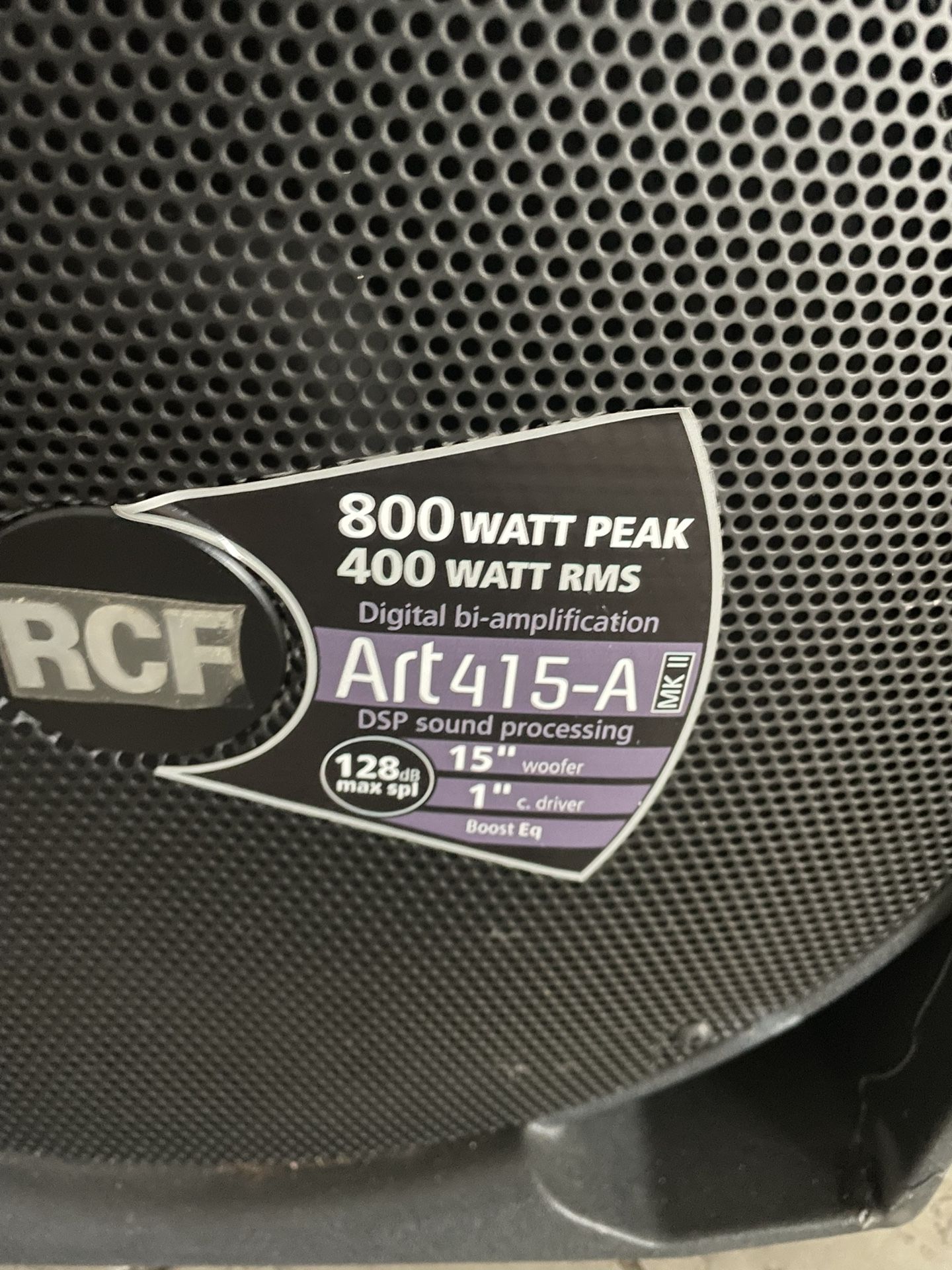 N1 Rcf Art 415 Mk2 Powered Speaker