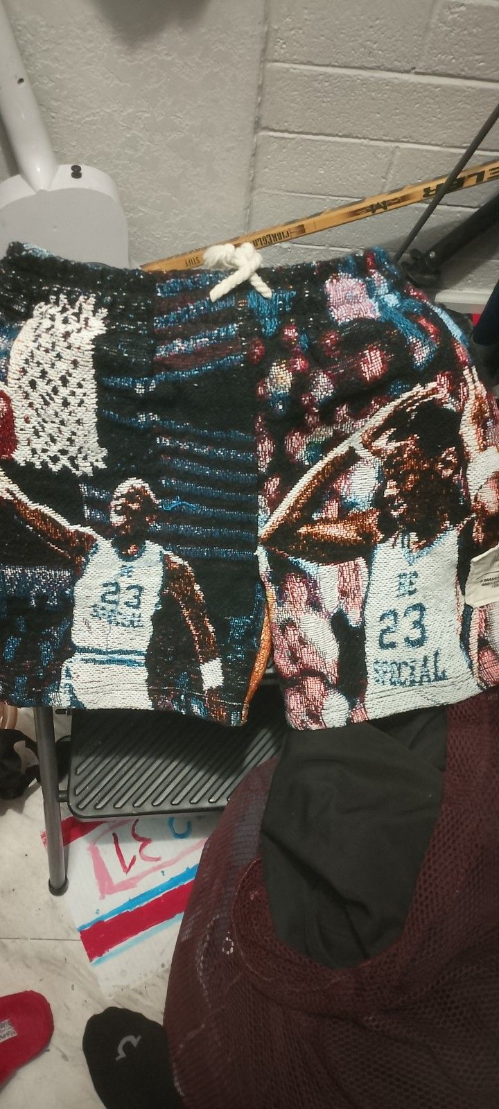 Michael Jordan UNC Tapestry Shorts