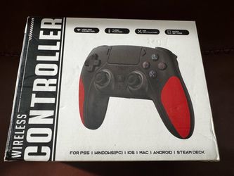 Wireless RGB Controller For PS5, PC, Steam Deck IOS MAC Android multi-platform