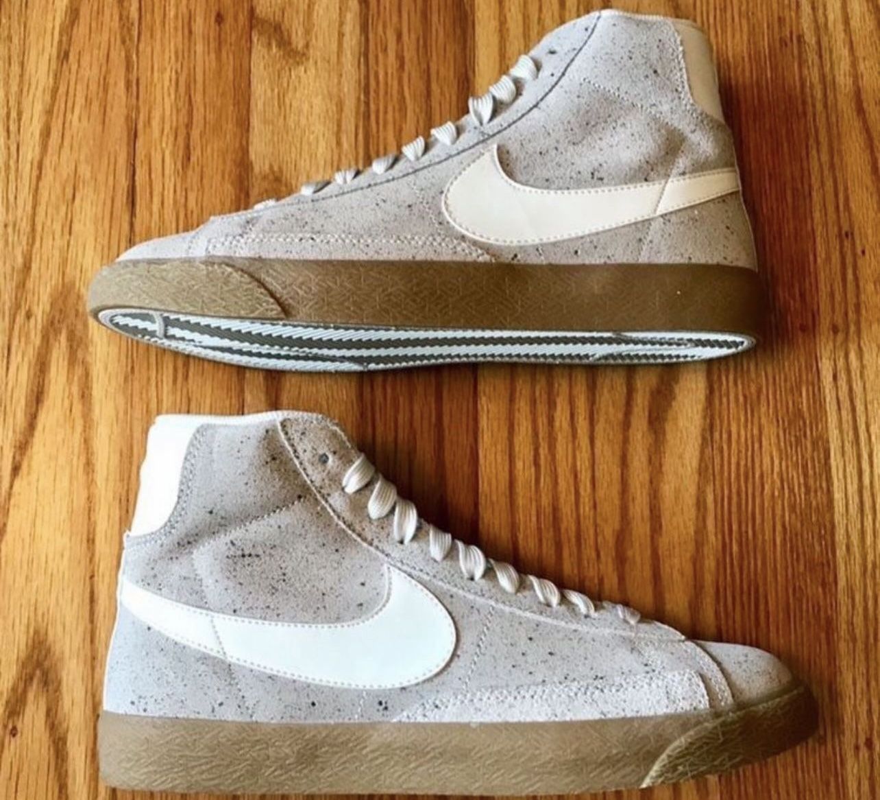 NIKE BUCKWHEAT SUEDE BLAZERS - Limited Edition Size 6.5Y