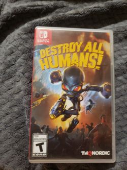 Destroy All Humans Nintendo Switch