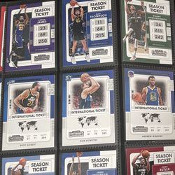 Basketball Cards (207 Cards Mint Condition)