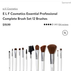 New E.L.F professional complete set of 12