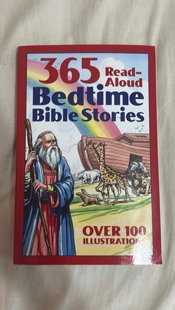 365 Read-Aloud Bedtime Bible Stories Book