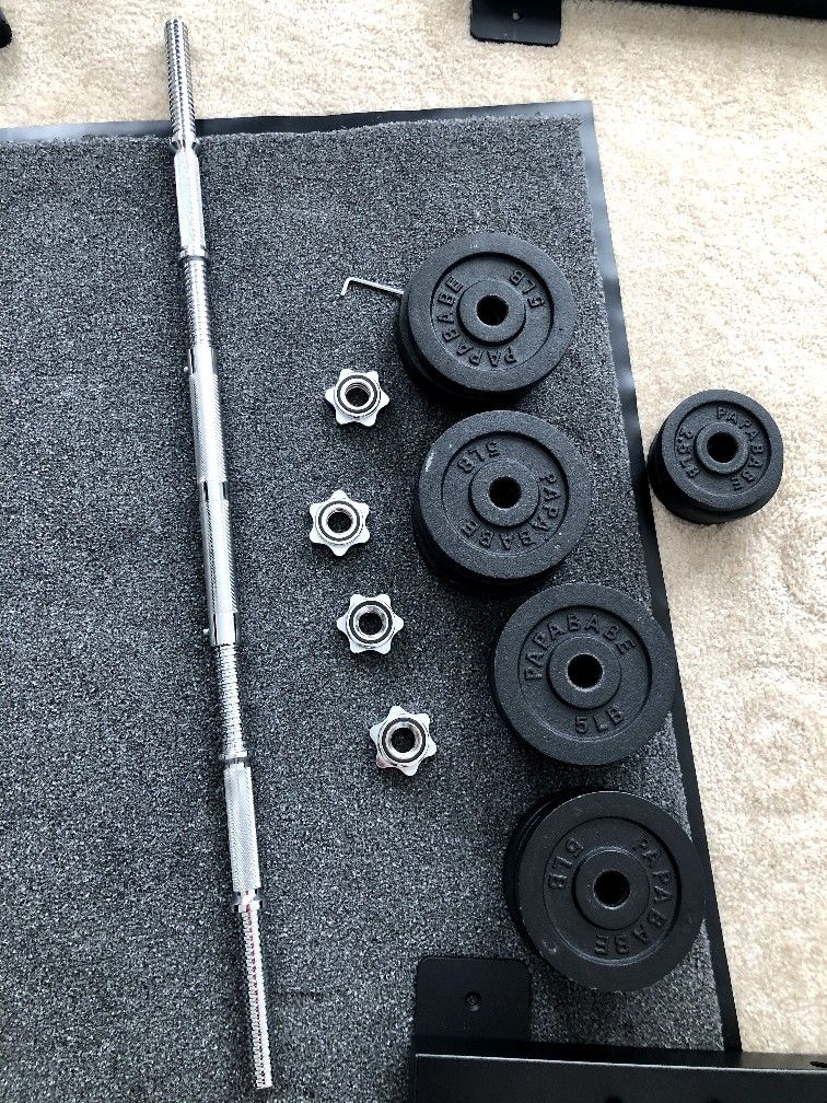 Full Work Out Adjustable Dumbbells